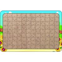 Ayçiçeği Bahçesi 108 Parça Ahşap Çocuk Puzzle Yapboz