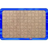 Dalgıç Kız 108 Parça Ahşap Çocuk Puzzle Yapboz