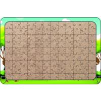 İp Çekme Oyunu 108 Parça Ahşap Çocuk Puzzle Yapboz
