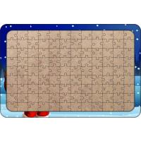 Yeni Yıl 108 Parça Ahşap Çocuk Puzzle Yapboz Model 3