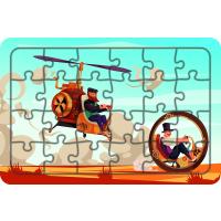 Gelişen Dünya 24 Parça Ahşap Çocuk Puzzle Yapboz