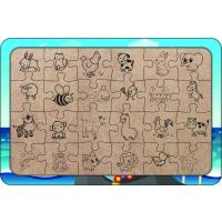 Tatil Treni 24 Parça Ahşap Çocuk Puzzle Yapboz