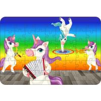 Unicorn 4  54 Parça Ahşap Çerçeveli Puzzle Yapboz