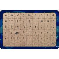 Güneş Sistemi 54 Parça Ahşap Çocuk Puzzle Yapboz Türkçe