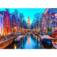 Amsterdam 1000 Parça Ahşap Puzzle Yapboz