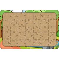 Ayıcıklar 35 Parça Ahşap Çocuk Puzzle Yapboz