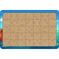 Balıkçı Amca 35 Parça Ahşap Çocuk Puzzle Yapboz