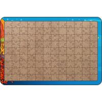 Balıklar Model8 108 Parça Ahşap Çocuk Puzzle Yapboz
