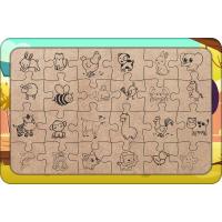 Birinci Köpek 24 Parça Ahşap Çocuk Puzzle Yapboz