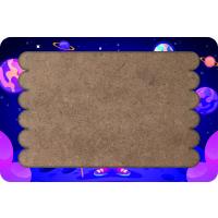 Astronot Çubuk Ahşap Çocuk Puzzle Yapboz