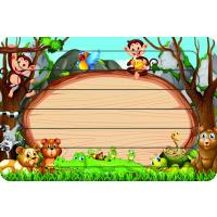 Hayvanlar Çubuk Ahşap Çocuk Puzzle Yapboz 14