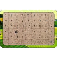 Çiftlik 54 Parça Ahşap Çocuk Puzzle Yapboz