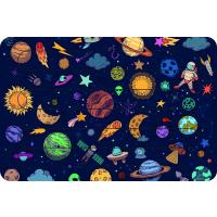 Uzayda Ne Var Çubuk Ahşap Çocuk Puzzle Yapboz
