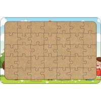 Dünya ve Çocuklar 35 Parça Ahşap Çocuk Puzzle Yapboz