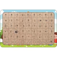 Dünya ve Çocuklar 54 Parça Ahşap Çocuk Puzzle Yapboz