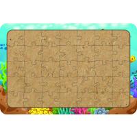 Dalgıçlar 35 Parça Ahşap Çocuk Puzzle Yapboz