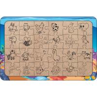 Deniz Kızı 24 Parça Ahşap Çocuk Puzzle Yapboz Model 2
