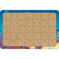 Deniz Kızı 35 Parça Ahşap Çocuk Puzzle Yapboz Model 2