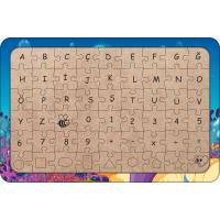 Deniz Kızı 54 Parça Ahşap Çocuk Puzzle Yapboz Model 2