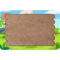 Dinozor Avcısı Çubuk Ahşap Çocuk Puzzle Yapboz