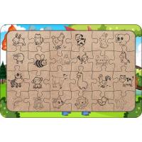 Dinozorlar 24 Parça Ahşap Çocuk Puzzle Yapboz Model 1