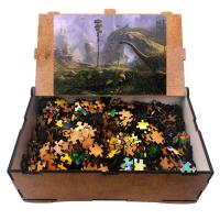 Dinazorlar 3 1000 Parça Ahşap Puzzle Yapboz