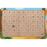 Dinozor Stegosaurus 54 Parça Ahşap Çocuk Puzzle Yapboz