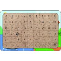 Doğadaki Ev 54 Parça Ahşap Çocuk Puzzle Yapboz