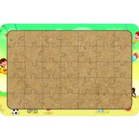 Eğlence Zamanı 35 Parça Ahşap Çocuk Puzzle Yapboz