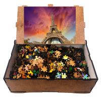 Eyfel Kulesi 1000 Parça Ahşap Puzzle Yapboz