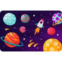 Galaksi 108 Parça Ahşap Çocuk Puzzle Yapboz Model 2