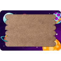 Galaksi Çubuk Ahşap Çocuk Puzzle Yapboz Model 2