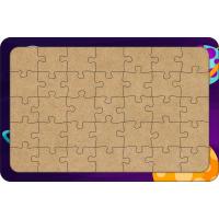 Galaksi 35 Parça Ahşap Çocuk Puzzle Yapboz Model 2