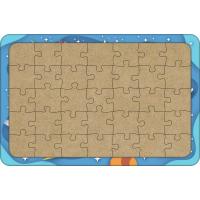 Galaksi 35 Parça Ahşap Çocuk Puzzle Yapboz Model 3