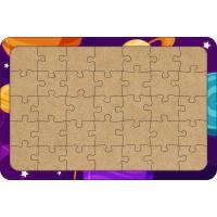 Galaksi 35 Parça Ahşap Çocuk Puzzle Yapboz Model 5