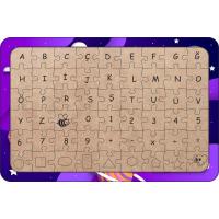 Galaksi 54 Parça Ahşap Çocuk Puzzle Yapboz Model 7