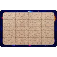Galaksi 108 Parça Ahşap Çocuk Puzzle Yapboz Model 8