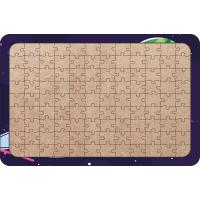 Galaksideki Astroitler 108 Parça Ahşap Çocuk Puzzle Yapboz
