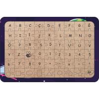 Galaksideki Astroitler 54 Parça Ahşap Çocuk Puzzle Yapboz