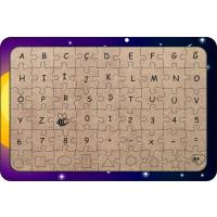 Galaksiler 54 Parça Ahşap Çocuk Puzzle Yapboz