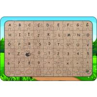 GökKuşağı 54 Parça Ahşap Çocuk Puzzle Yapboz Model3