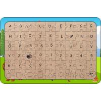 Hayvancıklar 54 Parça Ahşap Çocuk Puzzle Yapboz Model 1