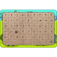 Hayvanlar 54 Parça Ahşap Çocuk Puzzle Yapboz Model 13