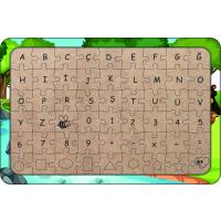 Hayvanlar 54 Parça Ahşap Çocuk Puzzle Yapboz Model 15