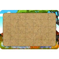 Hayvanlar 35 Parça Ahşap Çocuk Puzzle Yapboz Model 19