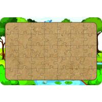 Hayvanlar 35 Parça Ahşap Çocuk Puzzle Yapboz Model 9