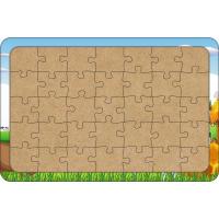 İnek Çiftliği 35 Parça Ahşap Çocuk Puzzle Yapboz