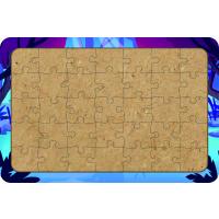 Küçük Kaplan 35 Parça Ahşap Çocuk Puzzle Yapboz