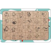 Küçük Penguenler 24 Parça Ahşap Çocuk Puzzle Yapboz Model 1
