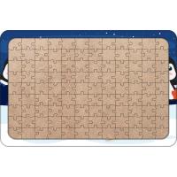 Küçük Penguenler 108 Parça Ahşap Çocuk Puzzle Yapboz Model 4